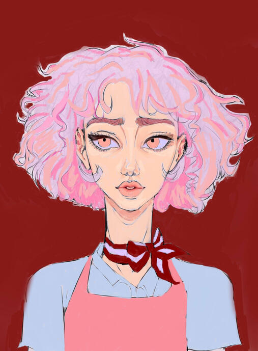 Digital drawing OC (2024)